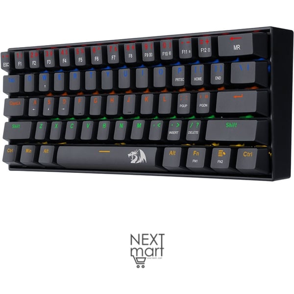 Redragon Mechanical Gaming Keyboard 29.1cm Black Redragon Mechanical Gaming Keyboard 29.1cm Black