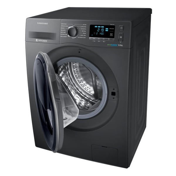 Samsung Front Load Washer 9Kg Inox Gray 9kg WW90K6410QXSG Samsung Front Load Washer 9Kg Inox Gray 9kg WW90K6410QXSG