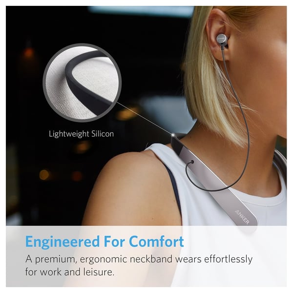 Anker A3270HF1 SoundBuds Life Bluetooth Headphone Black Anker A3270HF1 SoundBuds Life Bluetooth Headphone Black