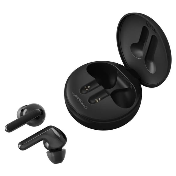 LG HBS-FN6 In-Ear Earbuds, Wireless Bluetooth Earbuds, UVNano 99.9% Bacteria Free Wireless Charging Case, Wireless Headphones with Dual Microphones , IPX4 Water-Resistant, Black LG HBS-FN6 In-Ear Earbuds, Wireless Bluetooth Earbuds, UVNano 99.9% Bacteria Free Wireless Charging Case, Wireless Headphones with Dual Microphones , IPX4 Water-Resistant, Black