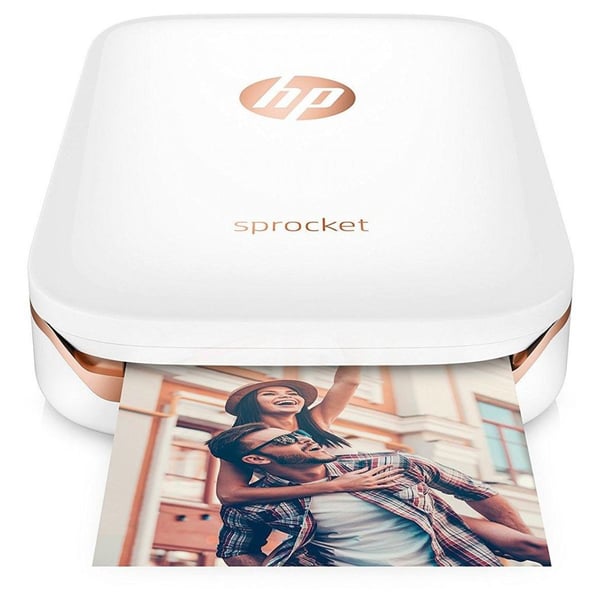 HP Sprocket Bluetooth Photo Printer White HP Sprocket Bluetooth Photo Printer White