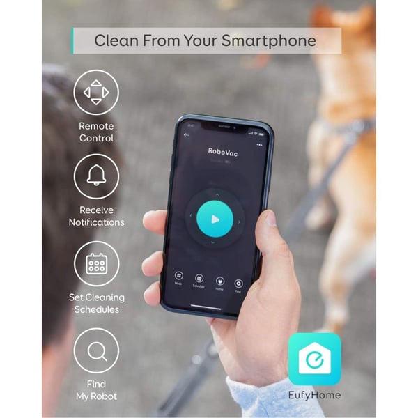 Eufy RoboVac Robotic Vacuum Cleaner T2128 + Handheld Vacuum Cleaner T2520K31 H11 Eufy RoboVac Robotic Vacuum Cleaner T2128 + Handheld Vacuum Cleaner T2520K31 H11