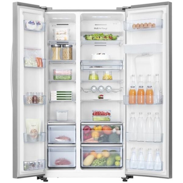 Hisense Side by Side Refrigerator 741 Litres RS741N4WCU Hisense Side by Side Refrigerator 741 Litres RS741N4WCU