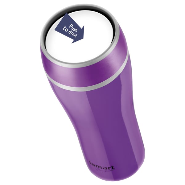 Lamart Thermo Vacuum Flask 400ml Purple Lamart Thermo Vacuum Flask 400ml Purple