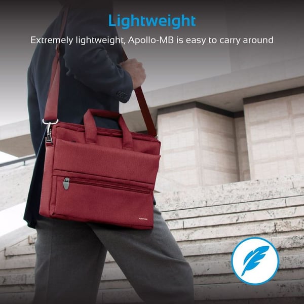 Promate Messenger Bag Red 15.6 inch Laptop Promate Messenger Bag Red 15.6 inch Laptop