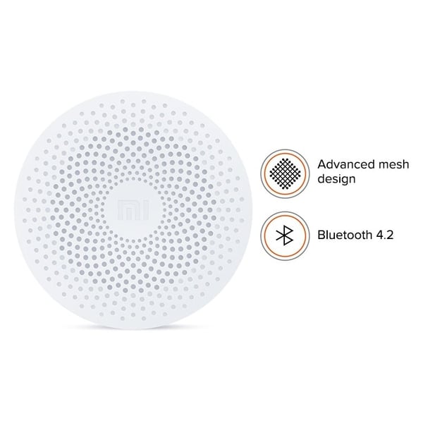 Xiaomi Mi Compact Bluetooth Speaker 2 White Xiaomi Mi Compact Bluetooth Speaker 2 White