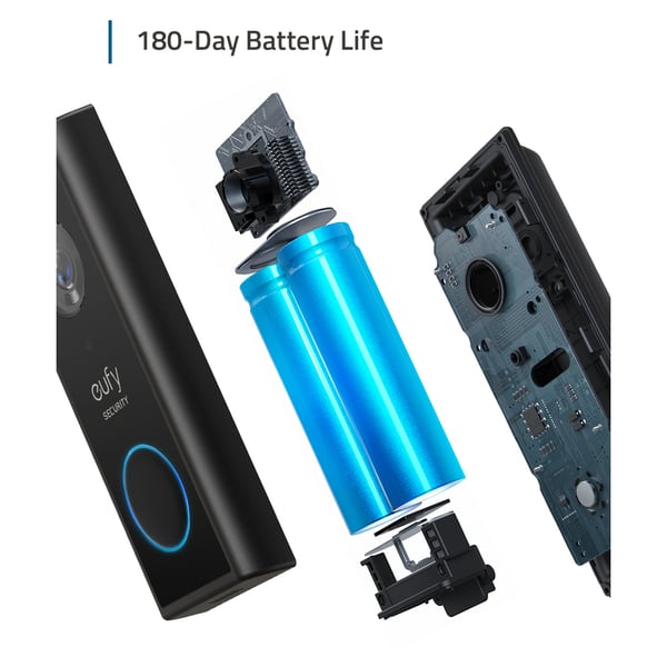 Eufy Video Doorbell 2K (Battery-Powered) Add-on Unit Eufy Video Doorbell 2K (Battery-Powered) Add-on Unit