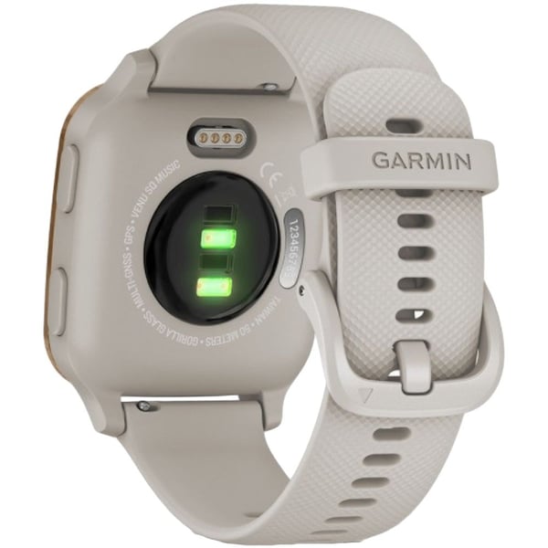 Garmin 010-02426-11 Venu Sq Music Smart Watch Light Sand/Rose Gold Garmin 010-02426-11 Venu Sq Music Smart Watch Light Sand/Rose Gold
