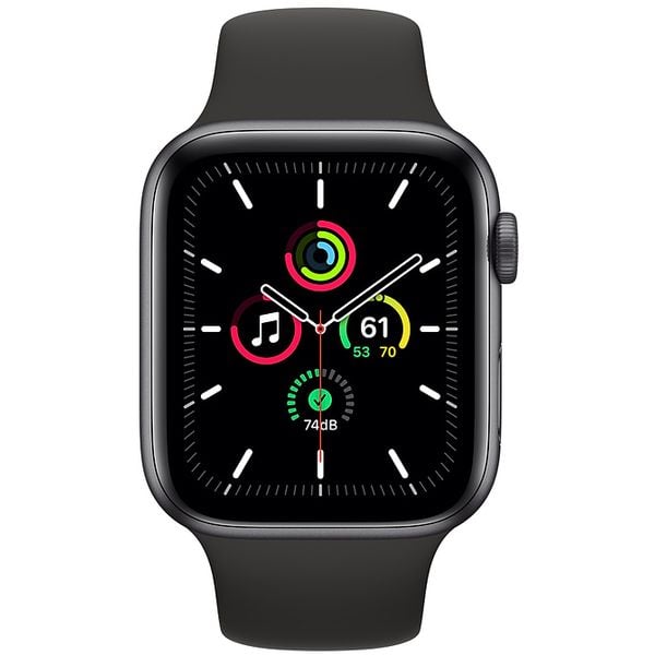 Apple Watch Series SE Nike MYYK2AE/A GPS 44mm Aluminium Case with Anthracite/Black Nike Sport Band Space Gray Apple Watch Series SE Nike MYYK2AE/A GPS 44mm Aluminium Case with Anthracite/Black Nike Sport Band Space Gray