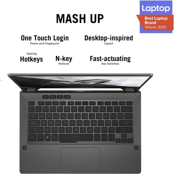 Asus ROG Zephyrus G14 GA401QE-HZ104T Gaming Laptop – Ryzen 7 2.8GHz 16GB 512GB 4GB Win10Home 14inch FHD Eclipse Gray NVIDIA GeForce RTX 3050 Ti Asus ROG Zephyrus G14 GA401QE-HZ104T Gaming Laptop – Ryzen 7 2.8GHz 16GB 512GB 4GB Win10Home 14inch FHD Eclipse Gray NVIDIA GeForce RTX 3050 Ti