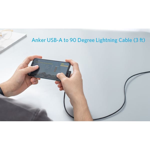 Anker Y2320H11 Lightning Cable 3ft BLK Anker Y2320H11 Lightning Cable 3ft BLK