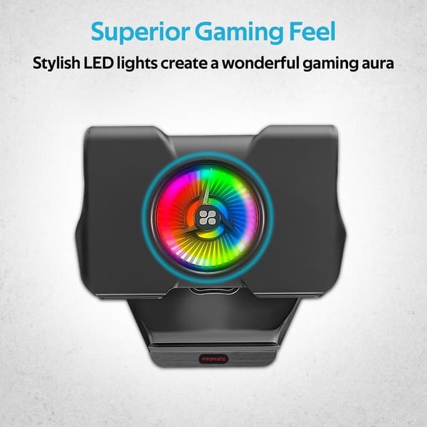 Promate Superior Cooling Gaming Laptop Stand Black Promate Superior Cooling Gaming Laptop Stand Black