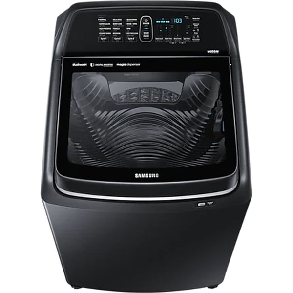 Samsung Top Load Washer Black 16 Kg WA16T6260BV/SG Samsung Top Load Washer Black 16 Kg WA16T6260BV/SG