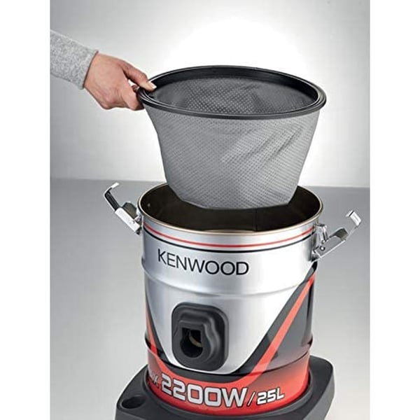 Kenwood Drum Vacuum Cleaner Silver VDM60.000BR Kenwood Drum Vacuum Cleaner Silver VDM60.000BR