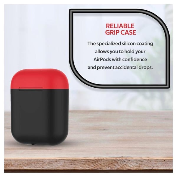 Promate SILICASE Silicon Case For AirPods Black Promate SILICASE Silicon Case For AirPods Black