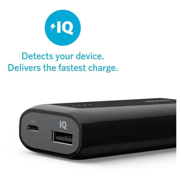 Anker Astro E1 Power Bank 5200mAh Black - A1211H12 Anker Astro E1 Power Bank 5200mAh Black - A1211H12