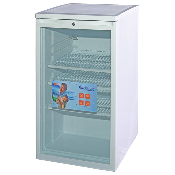 Super General Single Glass Bottle Cooler 133 Litres SGSC137 Super General Single Glass Bottle Cooler 133 Litres SGSC137