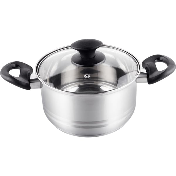 Lamart LTB1810 Casserole With LID 18cm Silver Lamart LTB1810 Casserole With LID 18cm Silver