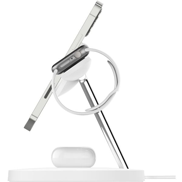 Belkin Boost Charge Pro MagSafe 3-in-1 Wireless Charger White Belkin Boost Charge Pro MagSafe 3-in-1 Wireless Charger White