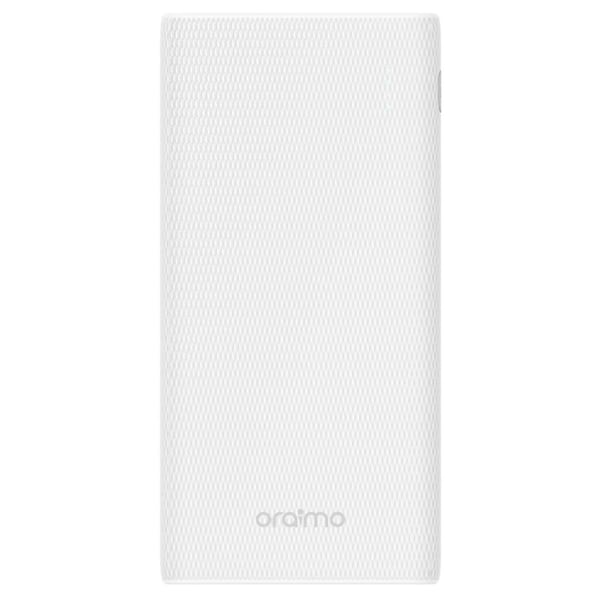 Oraimo Toast 10 Dual USB 10000mAh Power Bank White Oraimo Toast 10 Dual USB 10000mAh Power Bank White