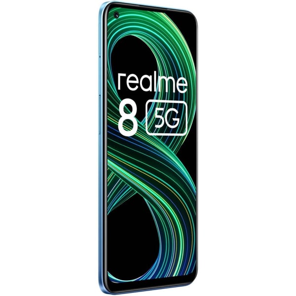 Realme 8 128GB Supersonic Blue 5G Dual Sim Smartphone Realme 8 128GB Supersonic Blue 5G Dual Sim Smartphone