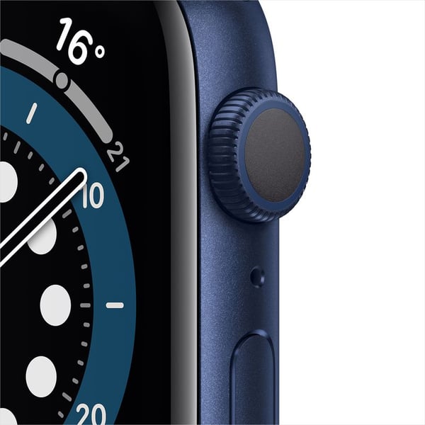 Apple Watch Series 6 GPS 44mm Blue Aluminum Case with Deep Navy Sport Band Apple Watch Series 6 GPS 44mm Blue Aluminum Case with Deep Navy Sport Band