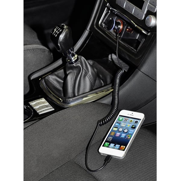 Hama U6108999 Car Lightning Charger For Apple Black Hama U6108999 Car Lightning Charger For Apple Black