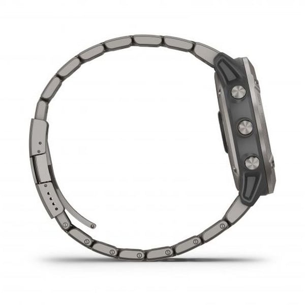 Garmin 010-02157-24 Fenix 6X Pro Solar Smartwatch Titanium Garmin 010-02157-24 Fenix 6X Pro Solar Smartwatch Titanium
