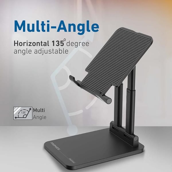Promate Anti Slip Multi lvel Tablet Stand Black Promate Anti Slip Multi lvel Tablet Stand Black