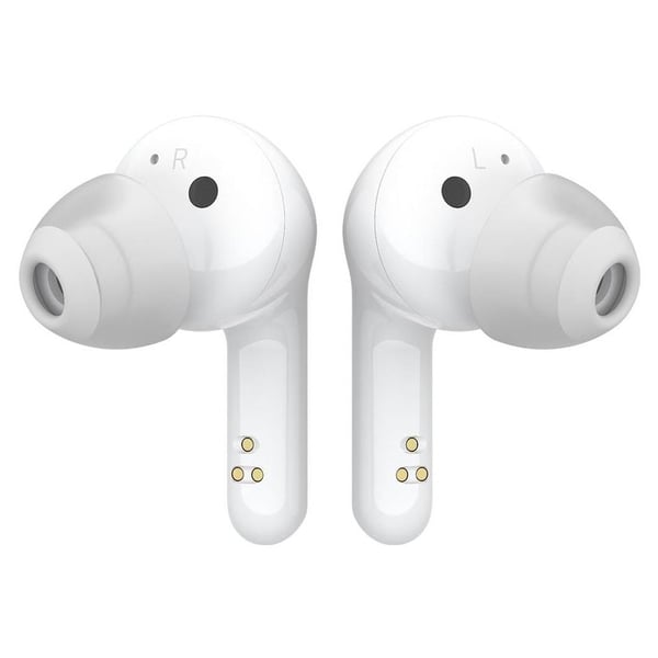 LG HBS-FN6 In Ear Earbuds, Wireless Bluetooth Earbuds, UVNano 99.9% Bacteria Free Wireless Charging Case, Wireless Headphones with Dual Microphones , IPX4 Water-Resistant, White LG HBS-FN6 In Ear Earbuds, Wireless Bluetooth Earbuds, UVNano 99.9% Bacteria Free Wireless Charging Case, Wireless Headphones with Dual Microphones , IPX4 Water-Resistant, White
