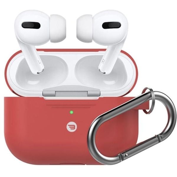 Baykron Silicone Case For Airpods Pro Red Baykron Silicone Case For Airpods Pro Red