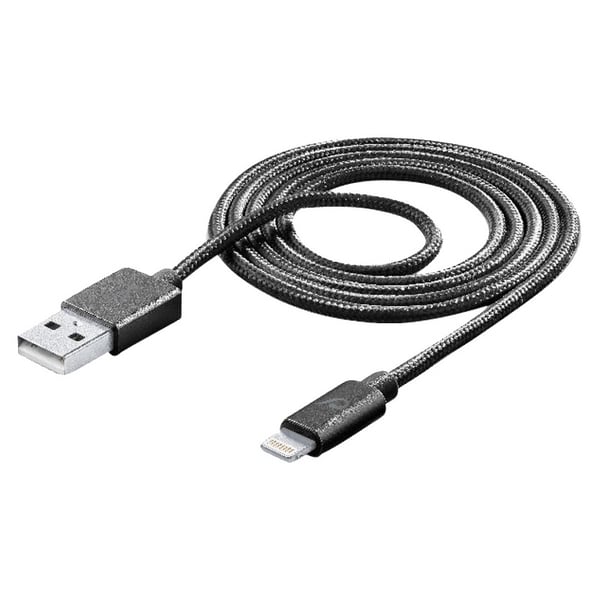 Cellular Line Extreme Lightning Cable 1.2m Black Cellular Line Extreme Lightning Cable 1.2m Black
