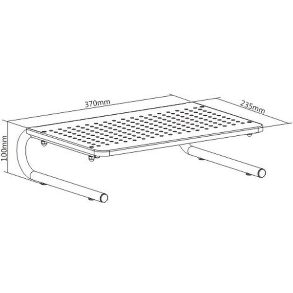 Bluetek Monitor/ Laptop Stand Black Bluetek Monitor/ Laptop Stand Black