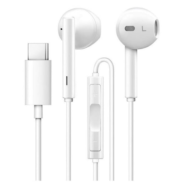 Huawei C Type Wired In Ear Headset White Huawei C Type Wired In Ear Headset White