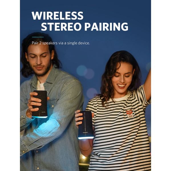 Anker Soundcore Flare Mini Bluetooth Speaker Black Anker Soundcore Flare Mini Bluetooth Speaker Black