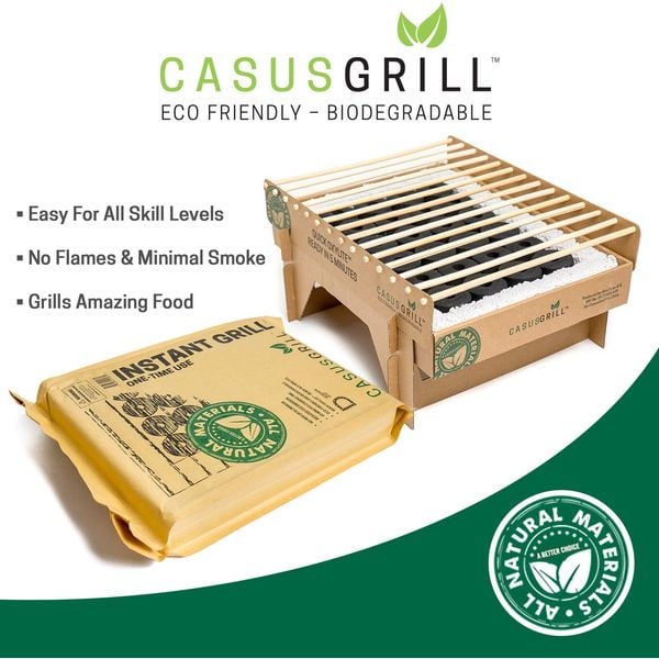 Casusgrill Single Use Biodegradable Gril Casusgrill Single Use Biodegradable Gril
