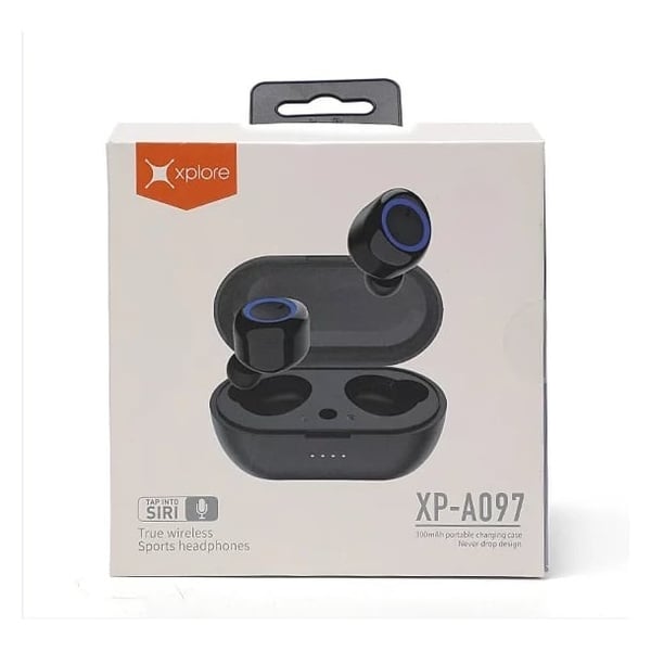Xplore XP-A097 True Wireless Sport Headphones Black Xplore XP-A097 True Wireless Sport Headphones Black