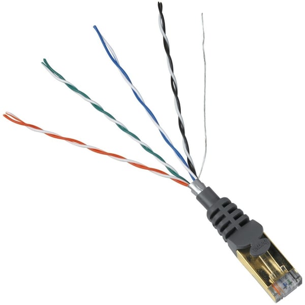 Hama D3041895 Cat 5E Network Cable STP Gold Plated Shielded Grey 3.00M Hama D3041895 Cat 5E Network Cable STP Gold Plated Shielded Grey 3.00M