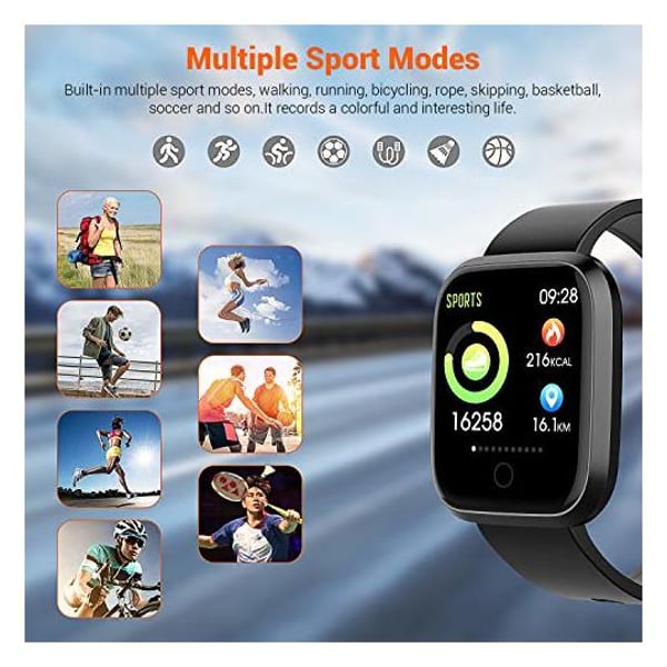 Riversong Mitive Smart Watch Black Riversong Mitive Smart Watch Black