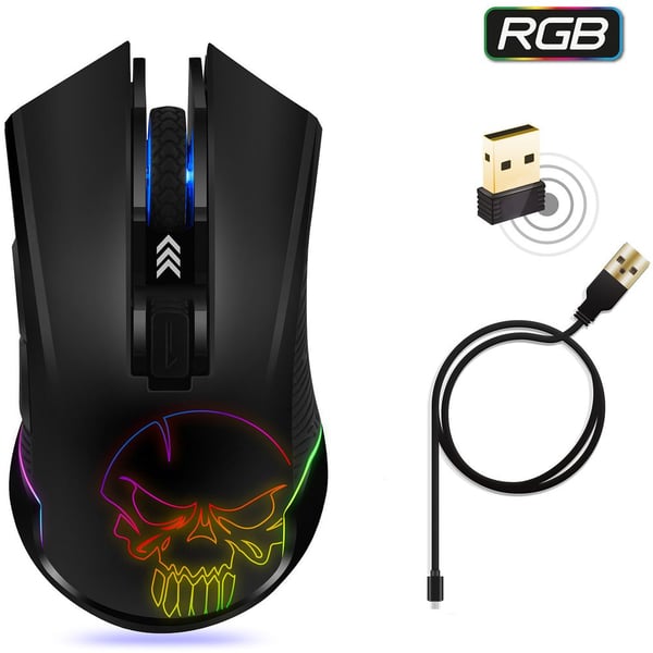 Spirit of Gamer Wireless Gaming Mouse Black MO276 ELITE M20 Spirit of Gamer Wireless Gaming Mouse Black MO276 ELITE M20