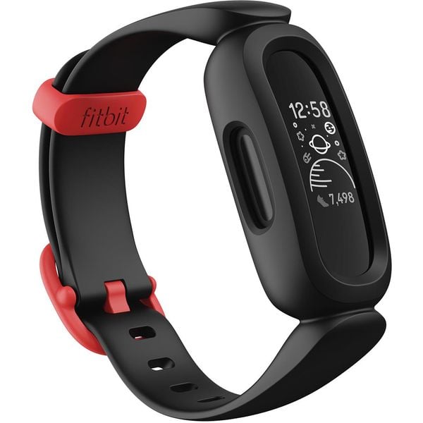 Fitbit FB419BKRD Ace 3 Activity Tracker For Kids Black/Sport Red Fitbit FB419BKRD Ace 3 Activity Tracker For Kids Black/Sport Red