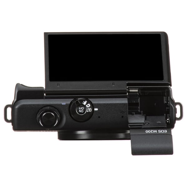 Canon EOS M200 Mirrorless Digital Camera With M 15-45mm Lens Black Canon EOS M200 Mirrorless Digital Camera With M 15-45mm Lens Black