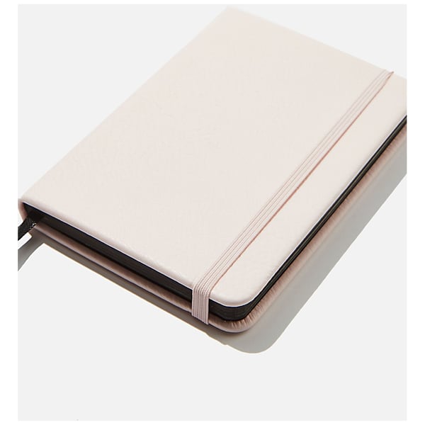 TYPO A6 Buffalo Journal-Pebbled Blush TYPO A6 Buffalo Journal-Pebbled Blush