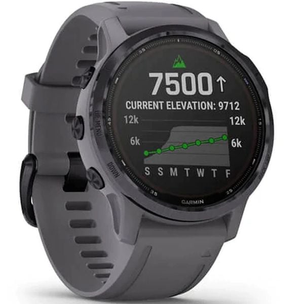 Garmin 010-02409-15 Fenix 6S Pro Solar Amethyst W/Shale Band Garmin 010-02409-15 Fenix 6S Pro Solar Amethyst W/Shale Band