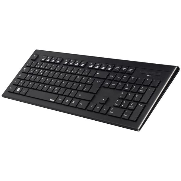 Hama Cortino Wireless Keyboard & Mouse Black Hama Cortino Wireless Keyboard & Mouse Black
