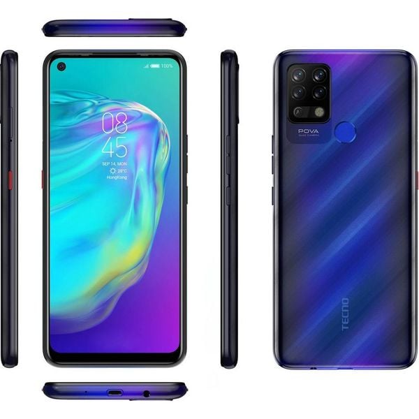 Tecno LD7 POVA 128GB Magic Blue 4G Smartphone Tecno LD7 POVA 128GB Magic Blue 4G Smartphone