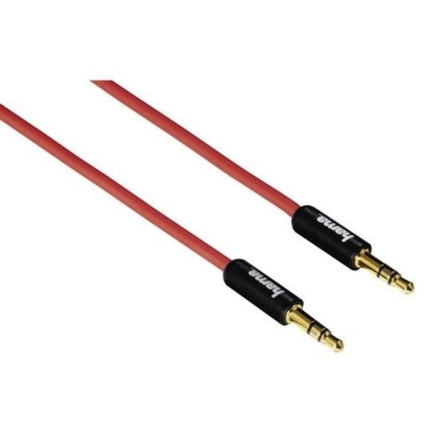 Hama Super Soft Cable 1m Red Hama Super Soft Cable 1m Red