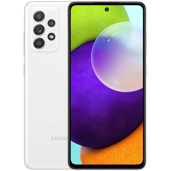 Samsung Galaxy A52s SM-A528BZWGMEA 128GB White 5G Dual Sim Smartphone Samsung Galaxy A52s SM-A528BZWGMEA 128GB White 5G Dual Sim Smartphone