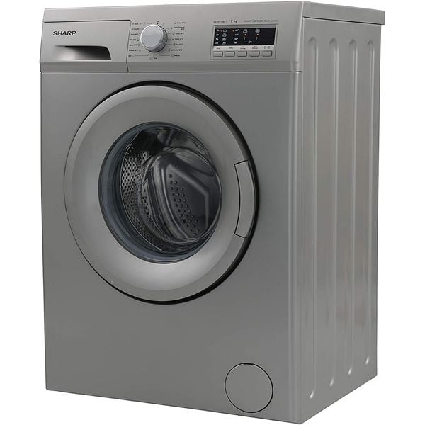 Sharp Front Load 7 kg Washer ES-FE710CZ-S Sharp Front Load 7 kg Washer ES-FE710CZ-S