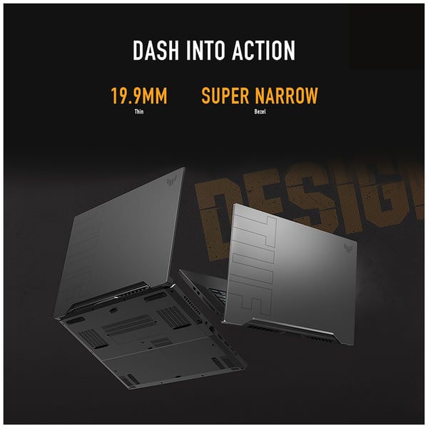 Asus TUF Dash F15 FX516PC-HN558W Gaming Laptop - Core i5 3.10GHz 8GB 512GB 4GB Win11Home 15.6inch FHD Eclipse Gray NVIDIA GeForce RTX 3050 Asus TUF Dash F15 FX516PC-HN558W Gaming Laptop - Core i5 3.10GHz 8GB 512GB 4GB Win11Home 15.6inch FHD Eclipse Gray NVIDIA GeForce RTX 3050